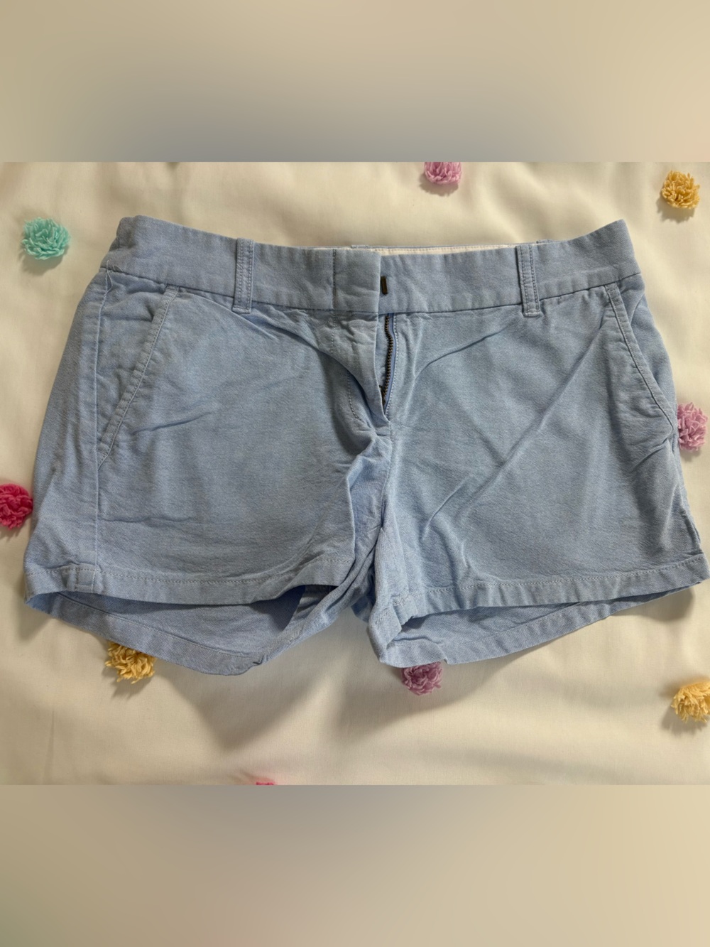 J. Crew Light Blue chambray women’s shorts